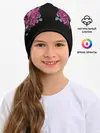 Детская шапка / Цветы