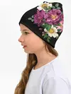 Детская шапка / Цветы