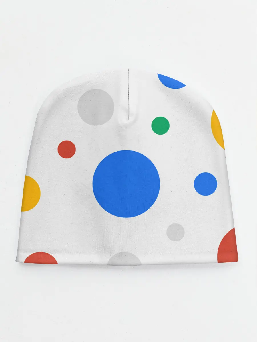 Детская шапка / Цветной горох