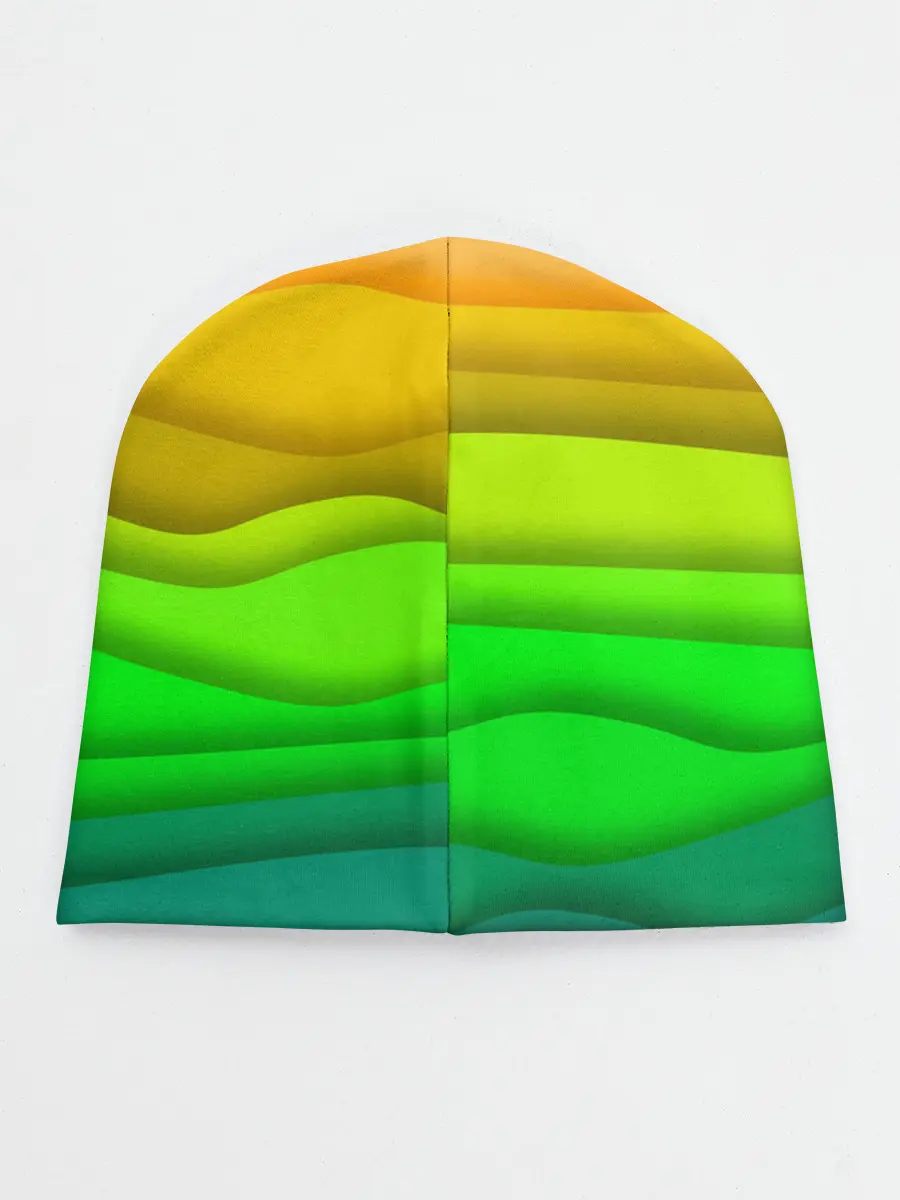 Детская шапка / Цветные волны