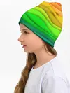 Детская шапка / Цветные волны
