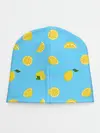 Детская шапка / Лимоны на голубом