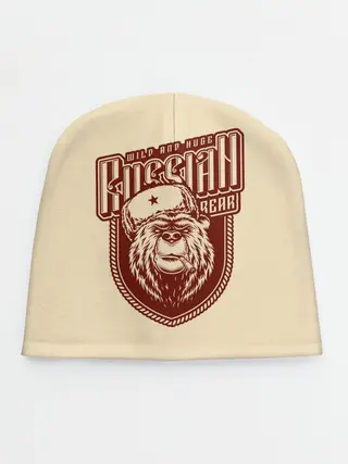 Детская шапка / Русский медведь