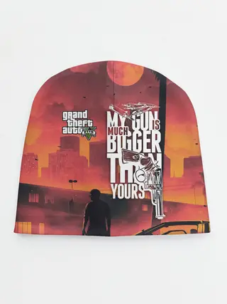 Детская шапка / MY GUN IS MUCH BIGGER THAN YOU