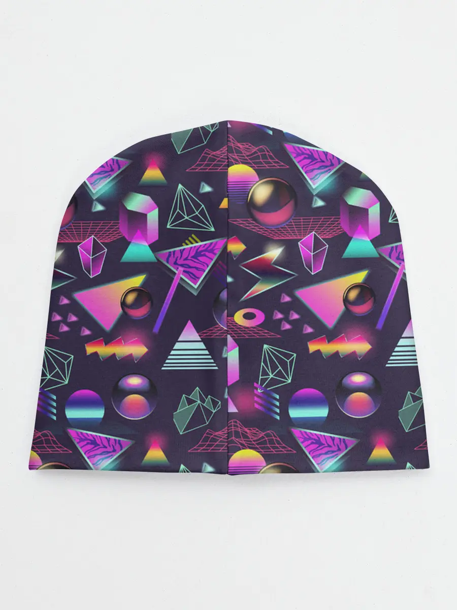 Детская шапка / Vaporwave art