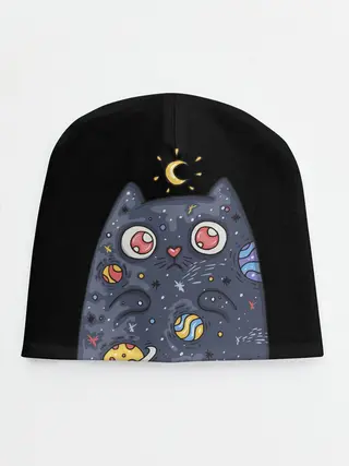 Детская шапка / КОСМИЧЕСКИЙ КОТ