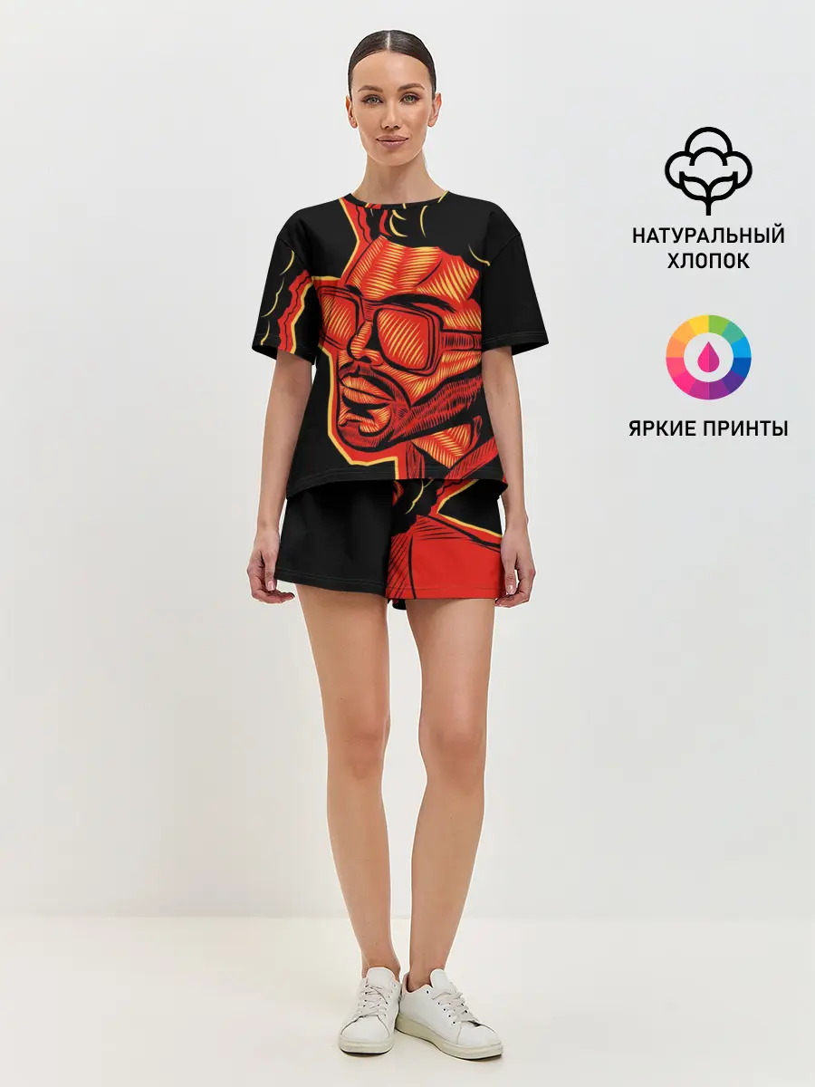 Женская пижама с шортами / Большой Уикенд