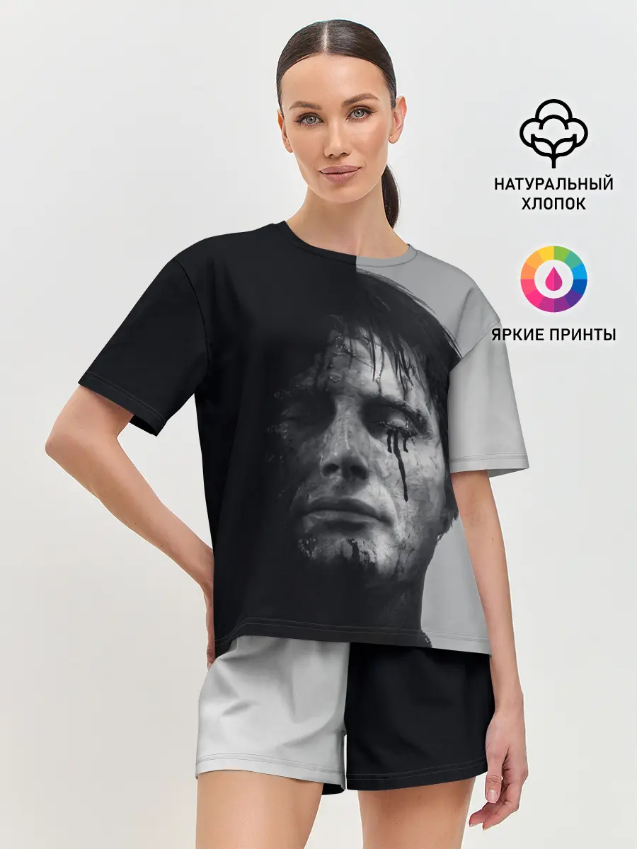 Женская пижама с шортами / Death Stranding | Cliff