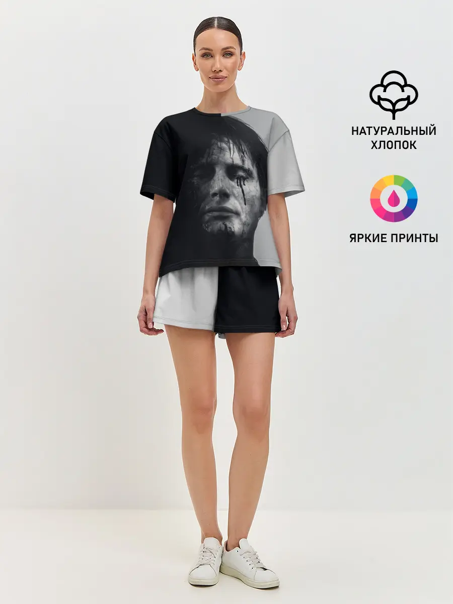 Женская пижама с шортами / Death Stranding | Cliff