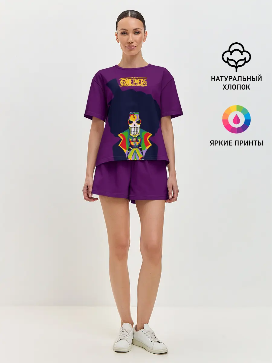Женская пижама с шортами / Соул Кинг Брук | One Piece