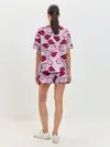 Женская пижама с шортами / Клубничка