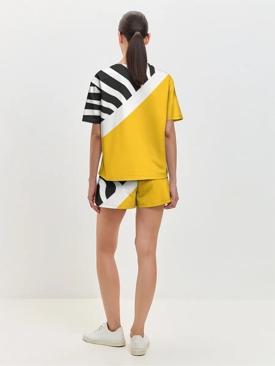 Женская пижама с шортами / Крути педали