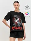 Женская пижама с шортами / KARATE T-REX