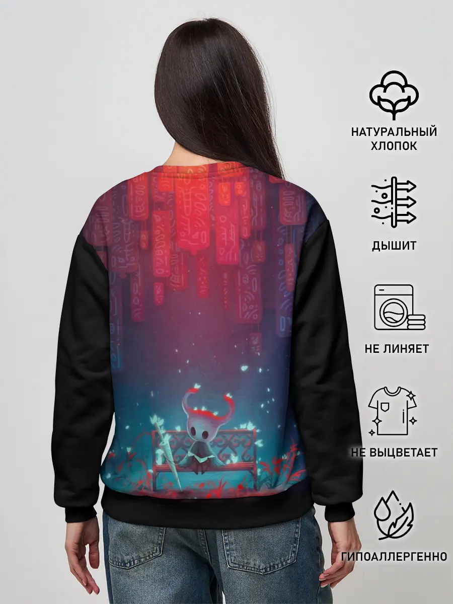 Женский свитшот / hollow knight