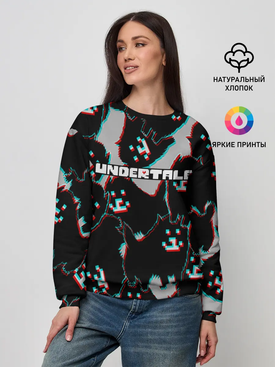 Женский свитшот / Undertale