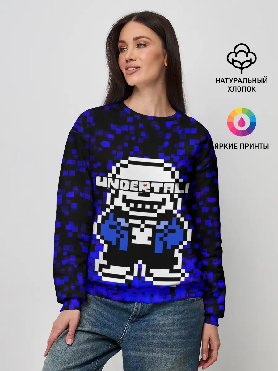 Женский свитшот / Undertale.