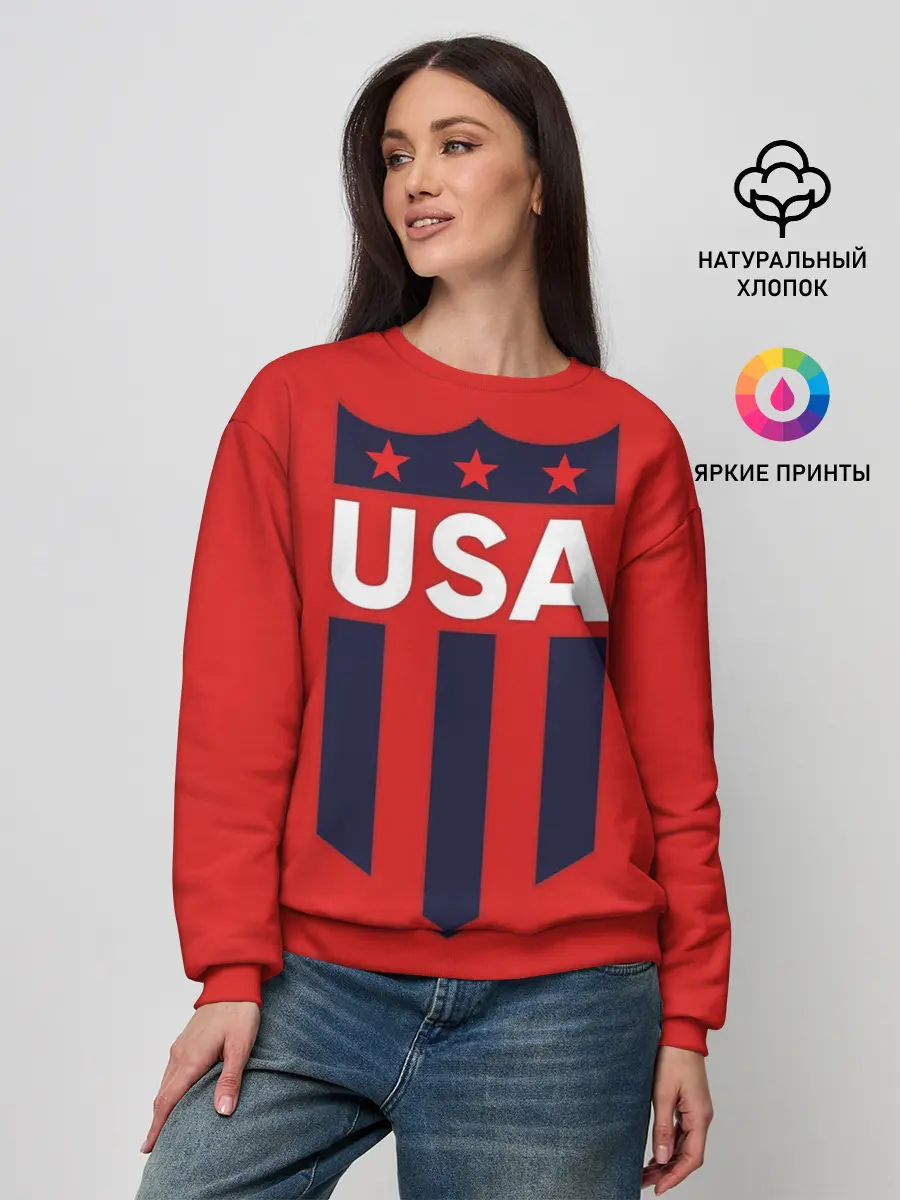 Женский свитшот / USA