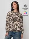 Женский свитшот / Мопсы