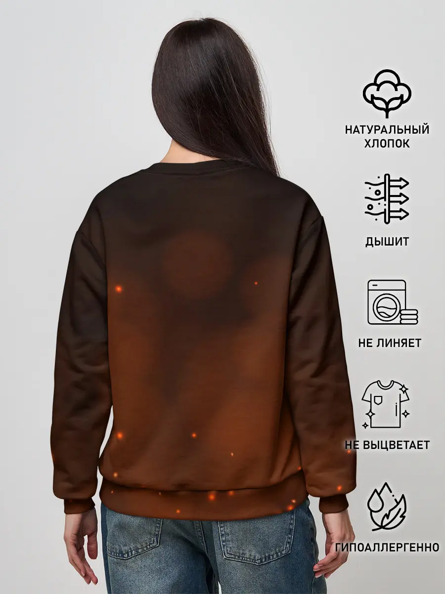 Женский свитшот / Hollow Knight: SILKSONG