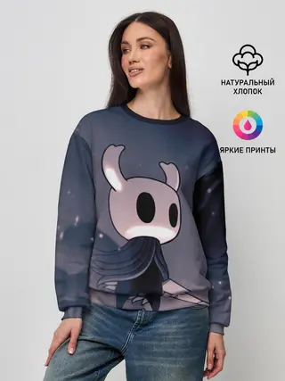 Женский свитшот / Рыцарь - HOLLOW KNIGHT
