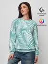 Женский свитшот / Листья Пальмы