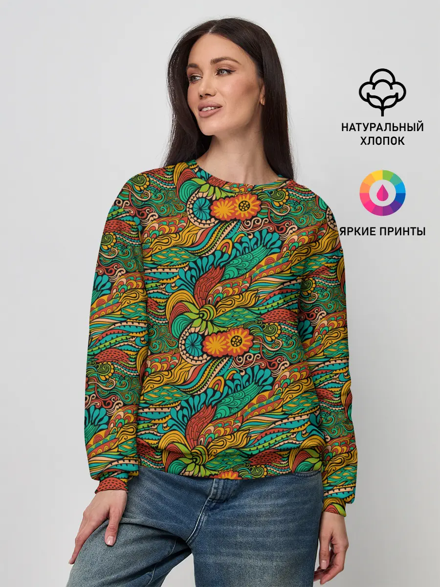 Женский свитшот / Floral Ornament