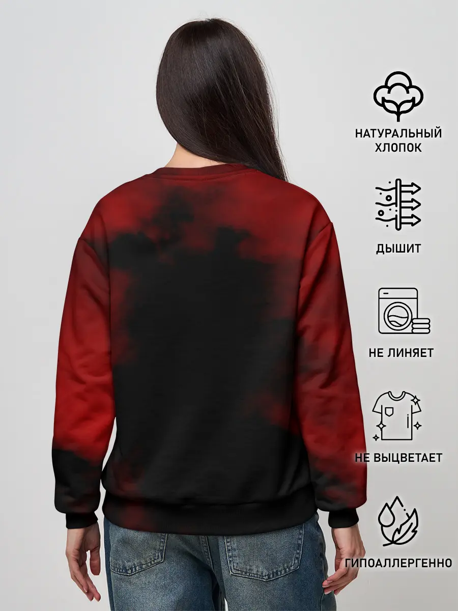 Женский свитшот / Kiss