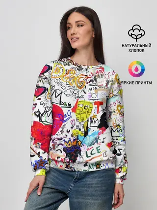 Женский свитшот / DG paint