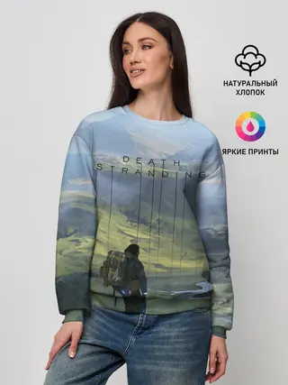 Женский свитшот / DEATH STRANDING - СЭМ