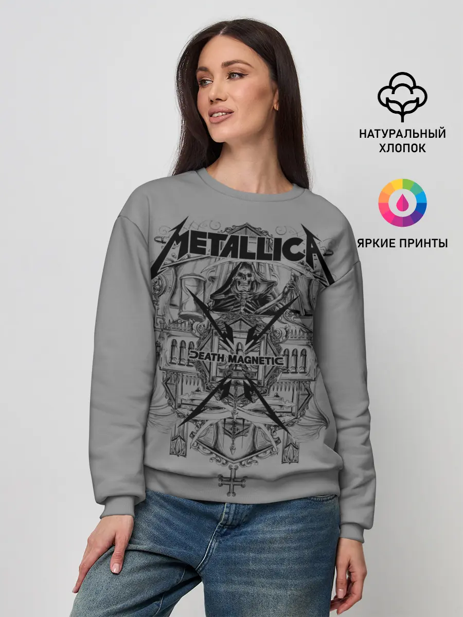 Женский свитшот / Metallica