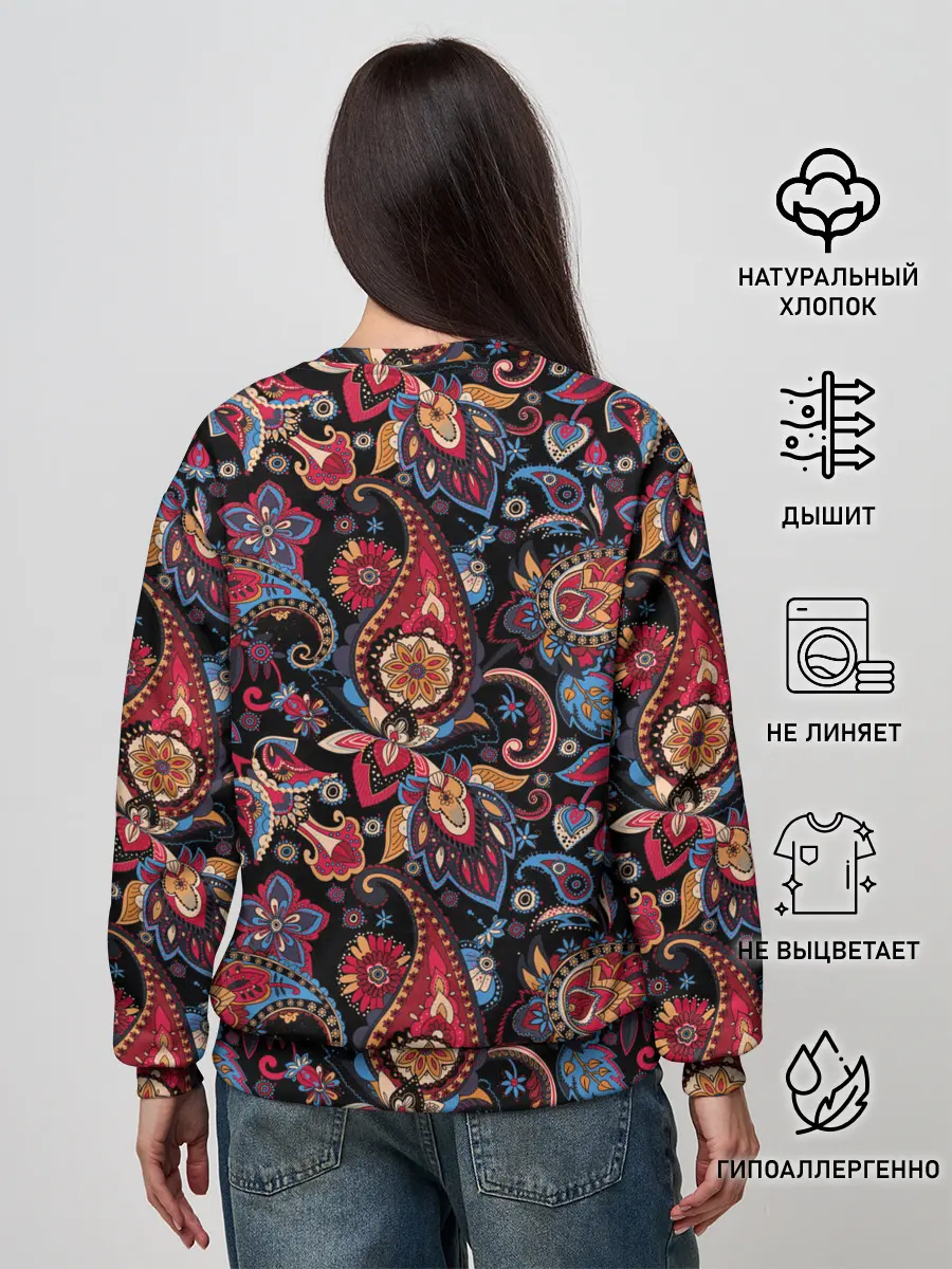 Женский свитшот / Этнический орнамент