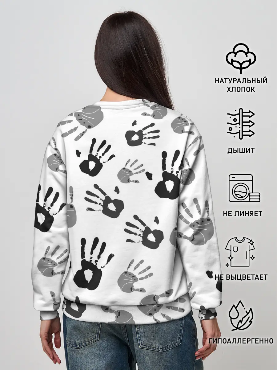 Женский свитшот / Hands