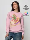 Женский свитшот / Единорог