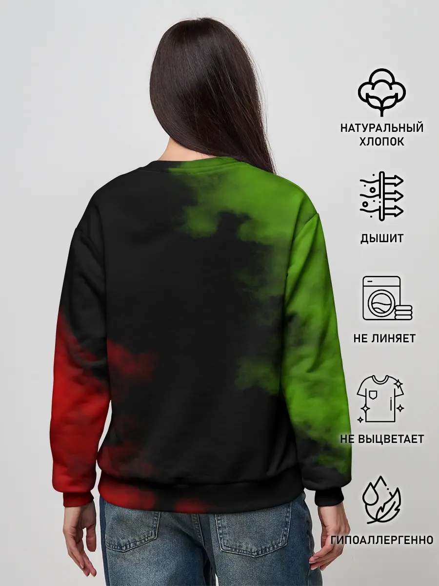 Женский свитшот / Kiss