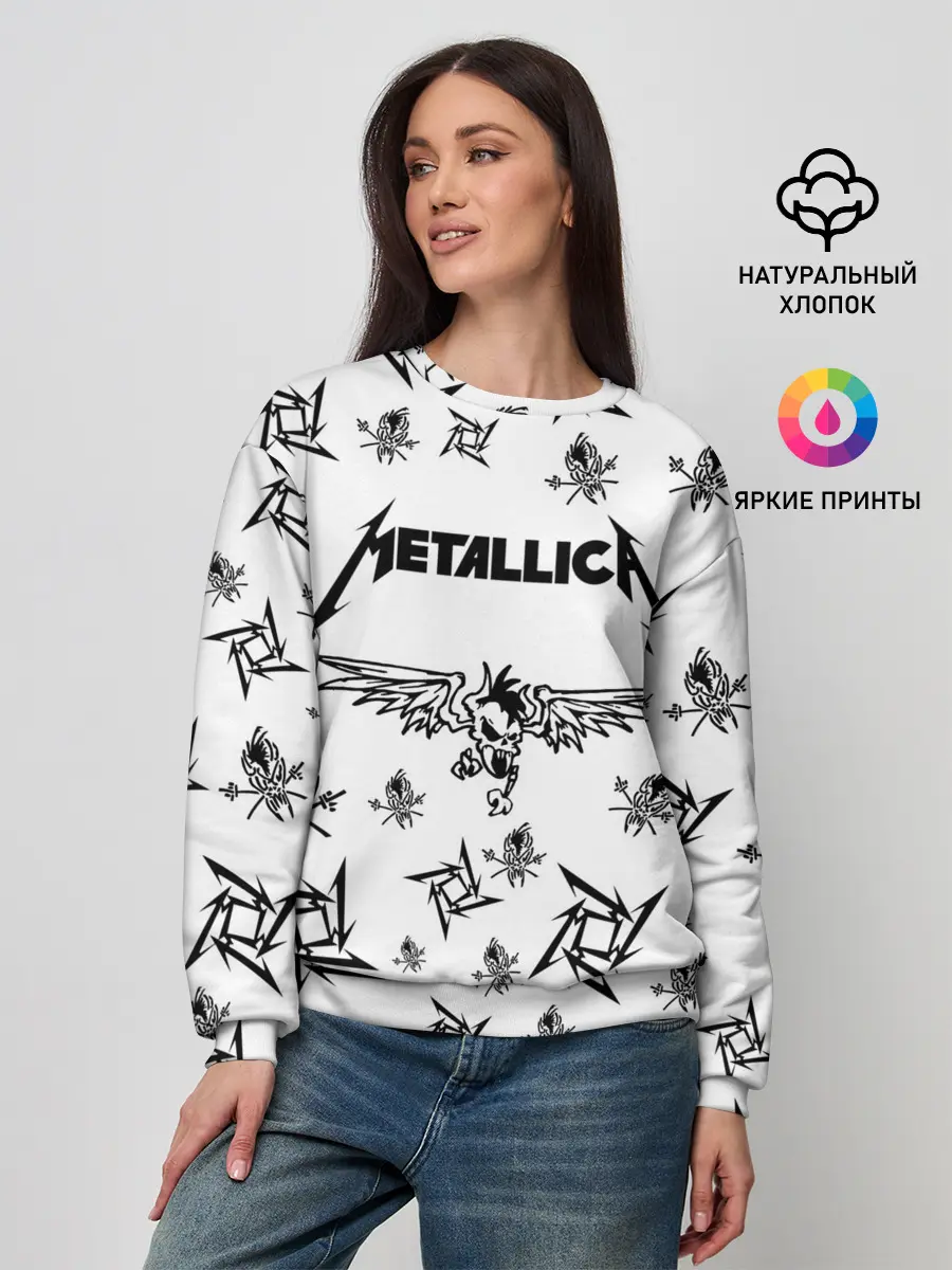 Женский свитшот / METALLICA