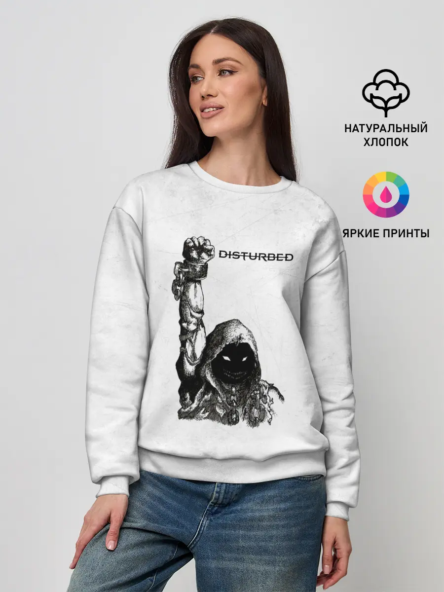 Женский свитшот / Disturbed