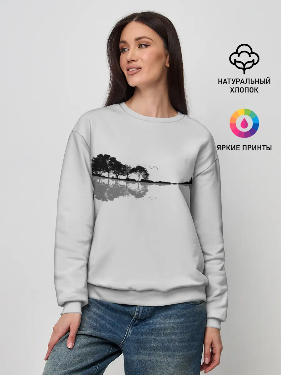 Женский свитшот / Nature Guitar