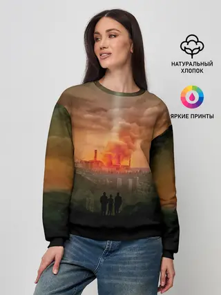 Женский свитшот / Чернобыль 9