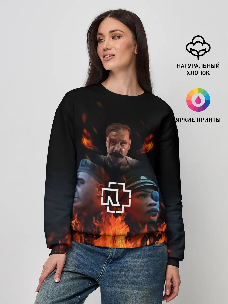 Женский свитшот / Rammstein