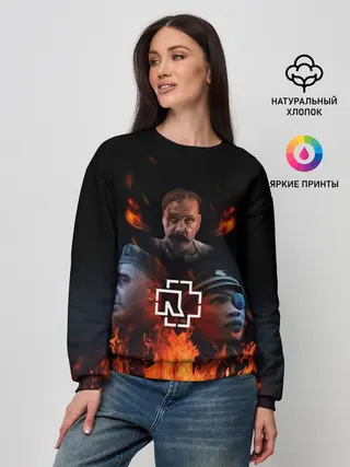 Женский свитшот / Rammstein