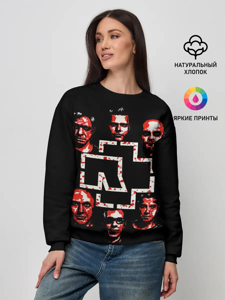 Женский свитшот / Rammstein