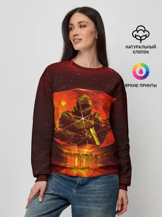 Женский свитшот / Doom Enternal