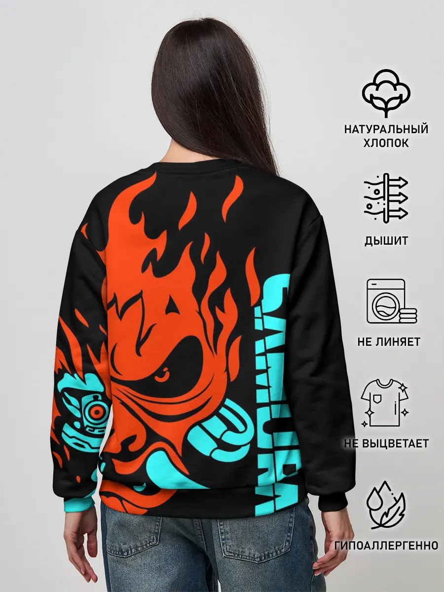 Женский свитшот / Cyberpunk 2077