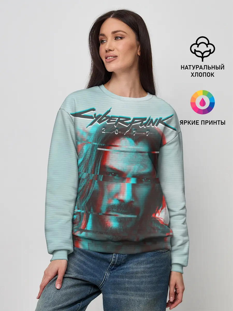 Женский свитшот / Cyberpunk 2077