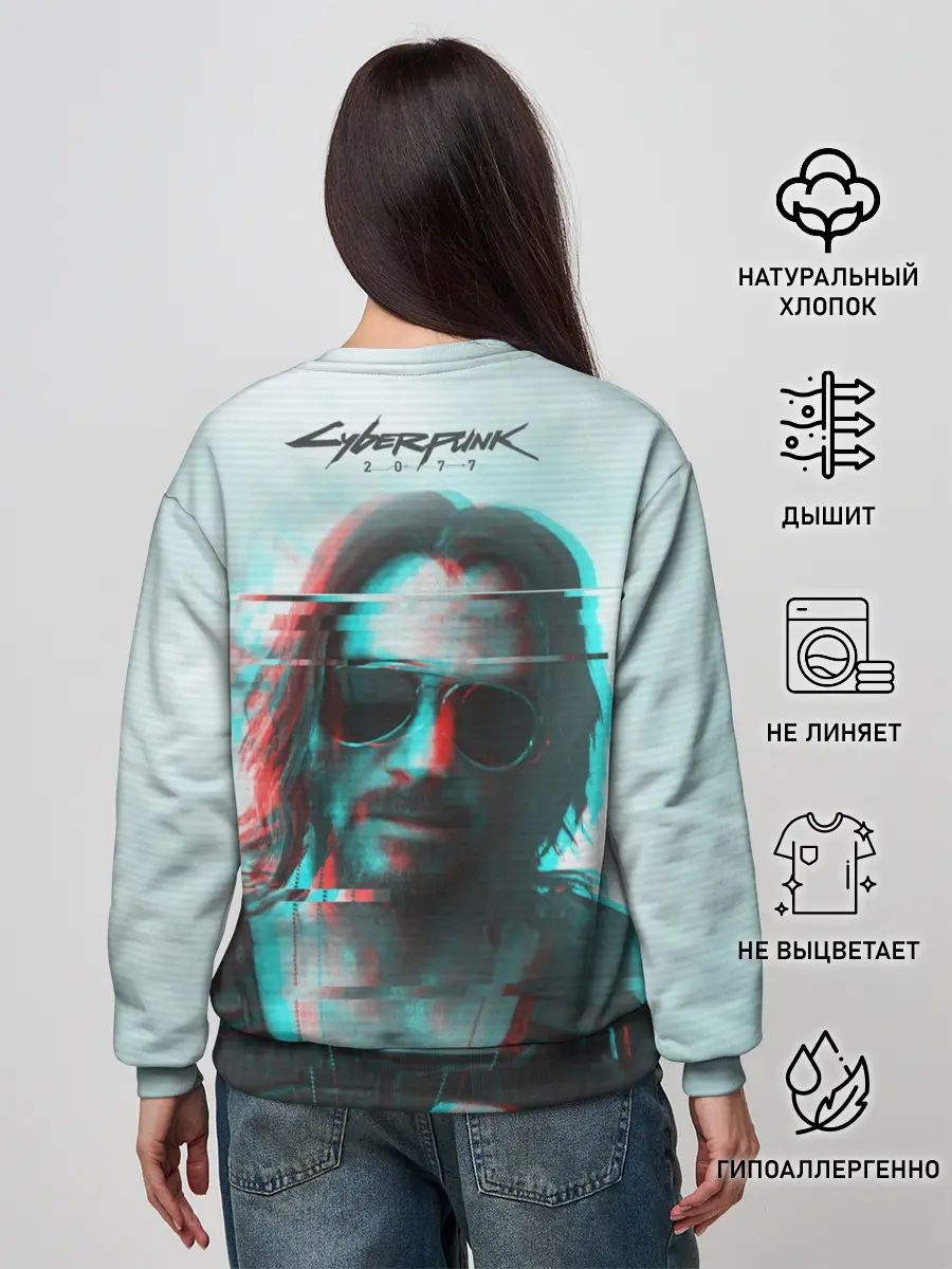 Женский свитшот / Cyberpunk 2077
