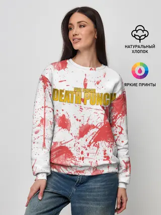 Женский свитшот / Красня кровь