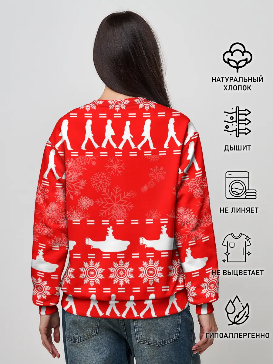 Женский свитшот / The Beatles