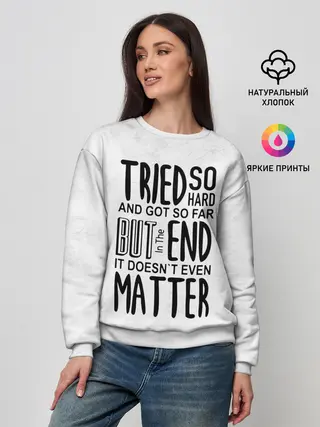 Женский свитшот / Linkin Park - The end