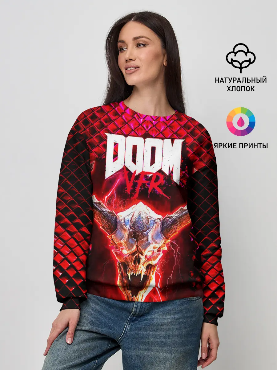 Женский свитшот / Doom Enternal
