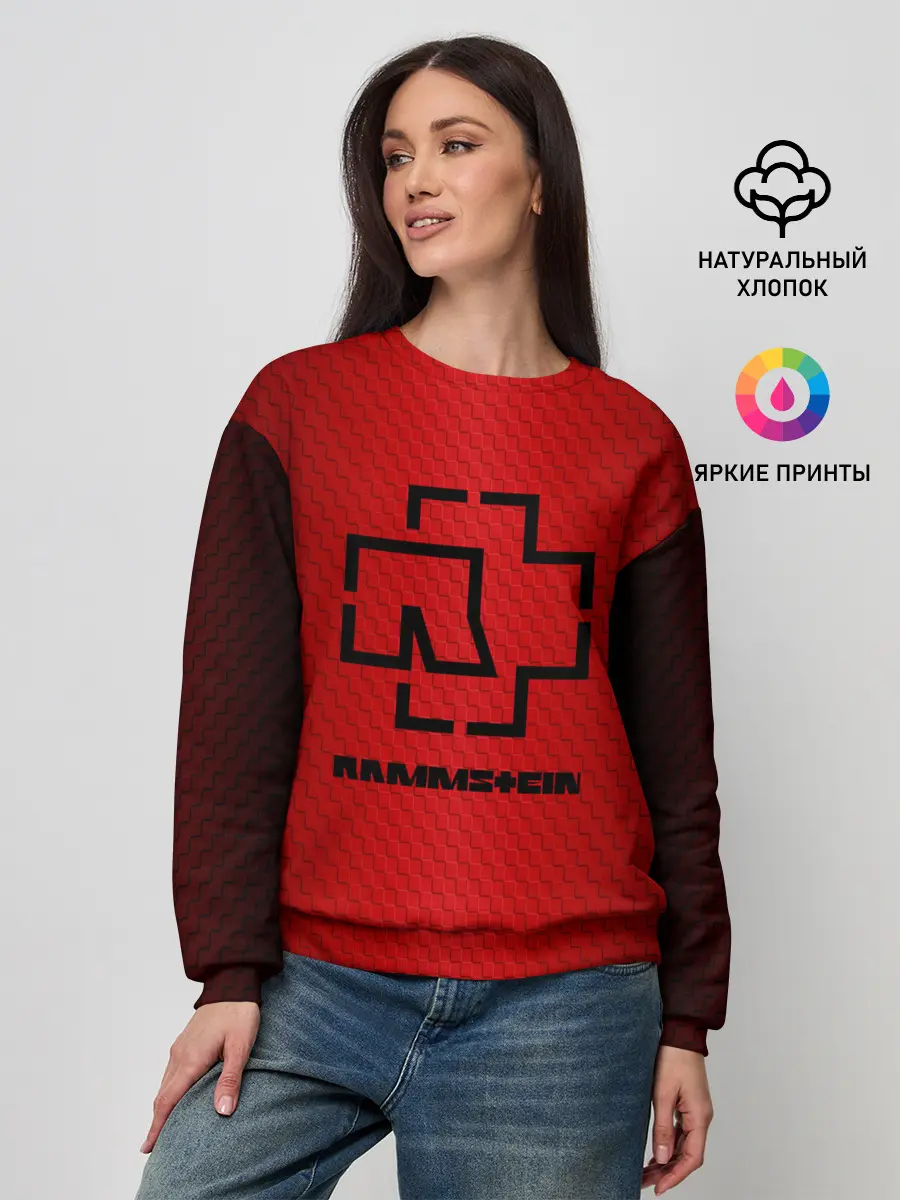 Женский свитшот / Rammstein.